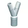 Raccord blanc connecteur Y 25-25-38MM