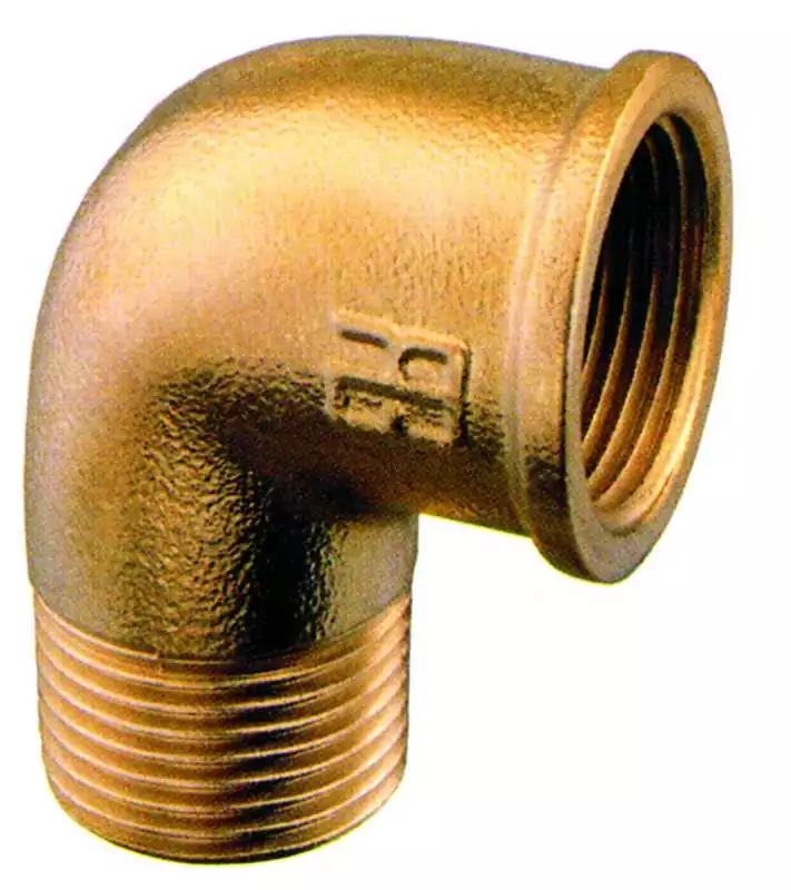 Raccord coudé 90 degrés 3" Male Femelle 80/80 mm