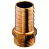 Raccord cannelé laiton 1/2" diamètre intérieur 14mm pour tuyau souple