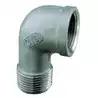 Raccord coudé inox 90 degrés 3/4" Male Femelle 20/20 mm