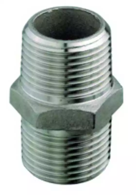 Mamelon inox Male Male 1"1/2 40/40mm