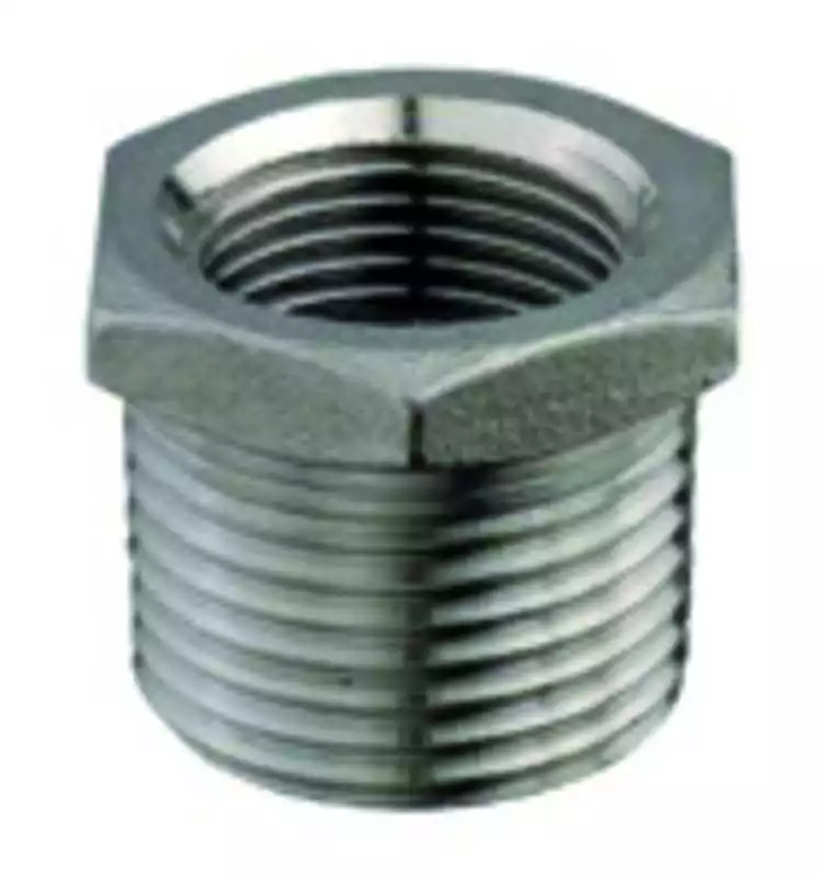Réduction inox Male Femelle 1"1/2 diamètre intérieur 1"1/4 pouces 40/32mm