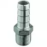 Raccord Inox Male Male cannelé et fileté 1" diamètre 25mm
