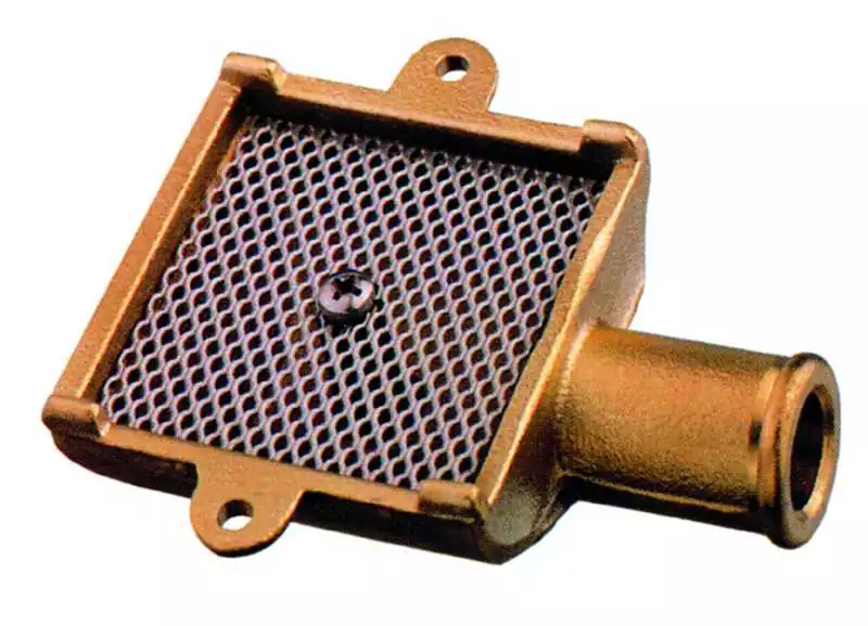 Crépine avant pompe crépine pour tuyau diamètre 25 mm avec filtre inox 110 x 89 x 30mm