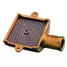 Crépine avant pompe crépine pour tuyau diamètre 25 mm avec filtre inox 110 x 89 x 30mm