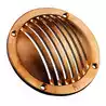 Crépines rondes laiton diamètre extérieur 80mm diamètre intérieur 54mm