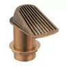 Passe coque bronze avec crépine 3" pouces 80mm