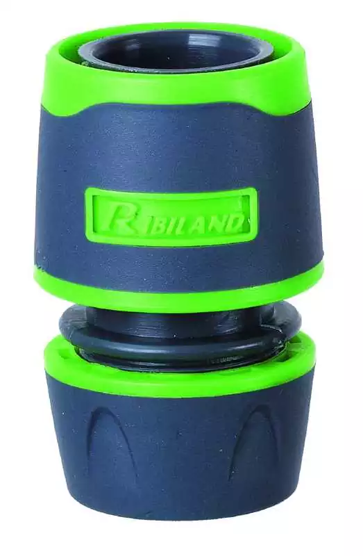 Raccord rapide Femelle libre passage pour tuyau diamètre 19mm en blister