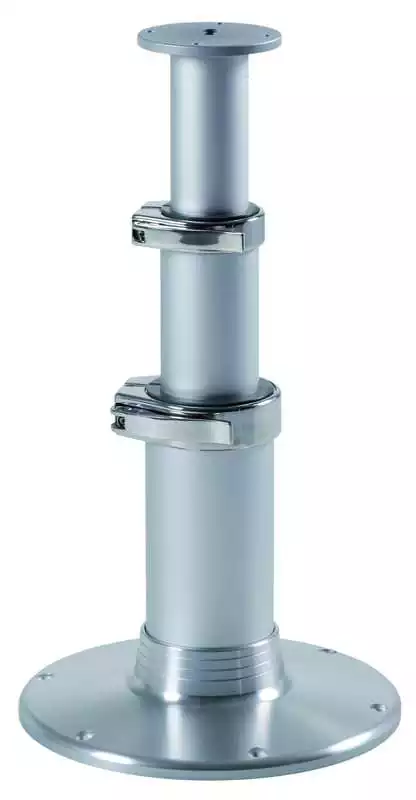 Colonne de table bateau base diam 300mm H297-673mm accastillage