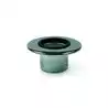Embase encastrable aluminium diamètre colonne 76mm diamètre de la base Inox poli 155mm