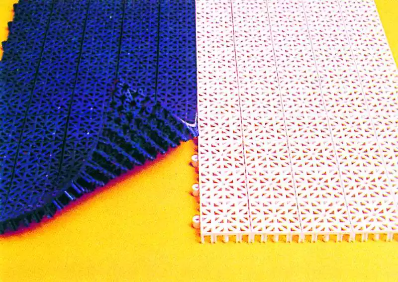 Dalle modulaire en polyéthylène Blanc tous types de surfaces 33X33cm