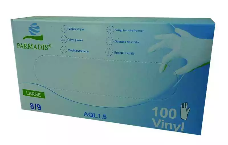 Gants Nitrile non poudré Taille L boîte de 150 pièces
