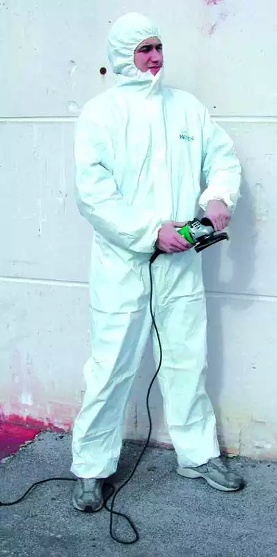 Combinaison à peinture professionnelle Taille XXL Double épaisseur micro perforée