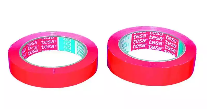 Ruban de masquage Tesa rouge 25 mm x 66 m