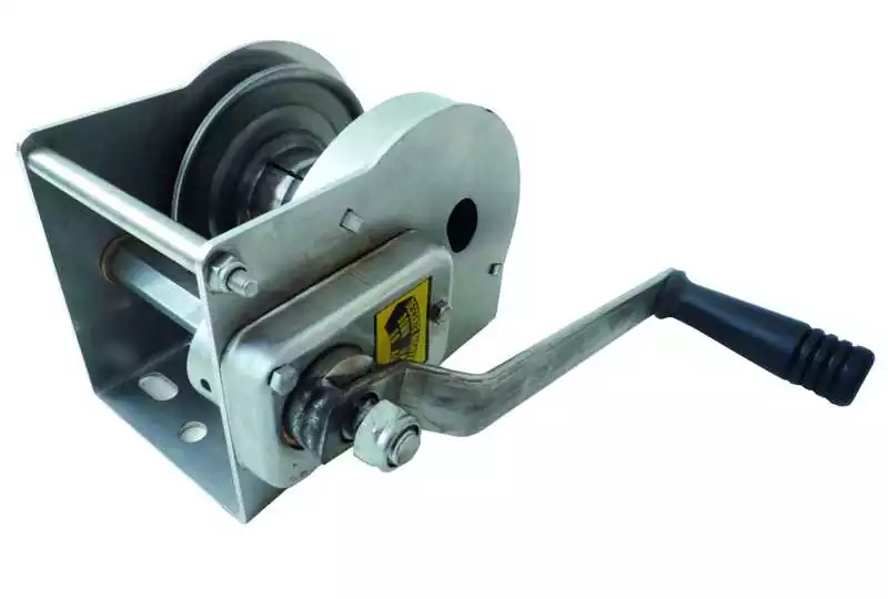 Treuil auto-freiné tout inox capacité de halage 750 kg