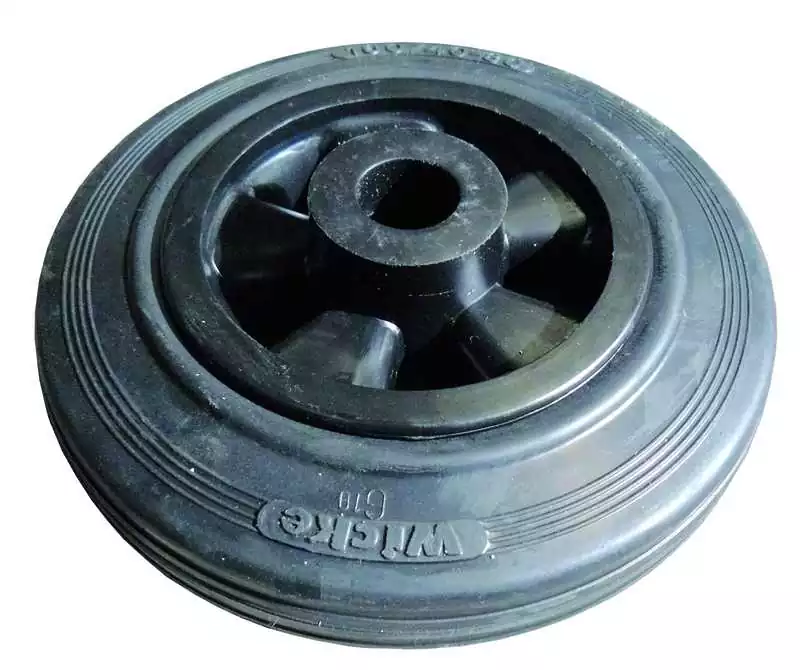 Roue seule pour roue jockey 42/48mm Diamètre 200mm largeur 50mm