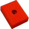Patin rouge GM 020 Longueur 300mm largeur 100mm
