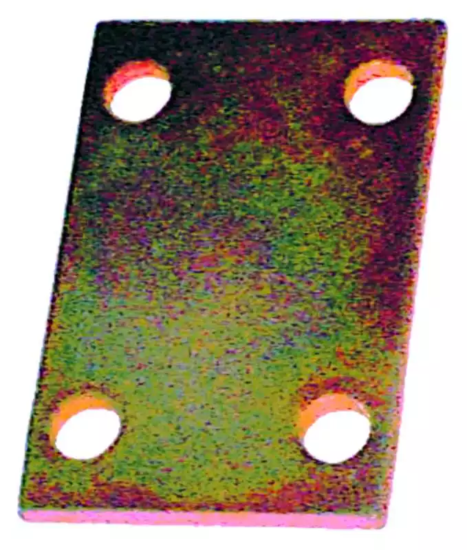 Plaquette d'assemblage 50 X 30 mm 4 trous