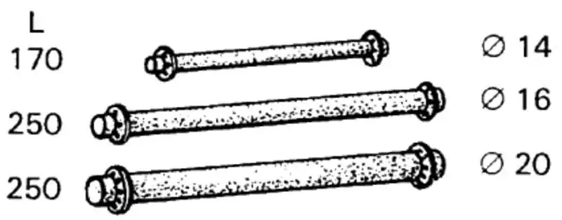Rondelle d'arrêt diamètre 20 mm