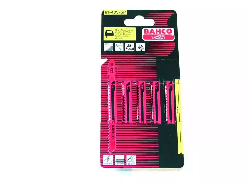 5 Lames de scies sauteuses Acier BIMETAL coupe moyenne 6 D x 100 mm pour AEG Bosch Festool Hitachi Makita Metabo