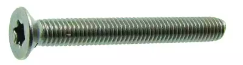 Boite de 25 vis métaux tete Fraiséee Torx diamètre 6mm Longueur 30mm