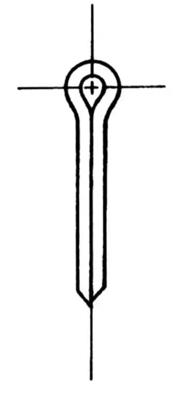 Boite de 50 goupilles fendues diamètre 1.6mm Longueur 32mm