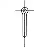 Boite de 50 goupilles fendues diamètre 3.2mm Longueur 32mm