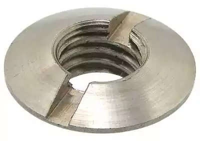 écrou fraisé bombé A4 diamètre 4 mm