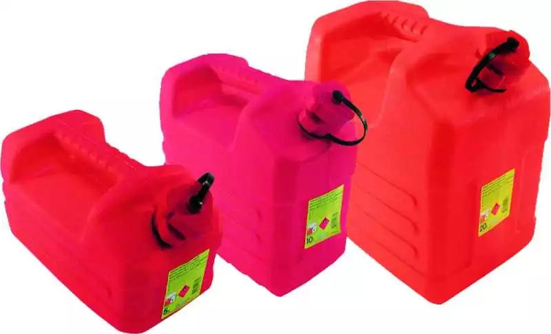 JERRYCAN 20L ROUGE bec verseur intégré