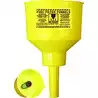 Entonnoir carburant NOIR diamètre 216 mm 50 L/MN filtre inox intégré de 75 microns