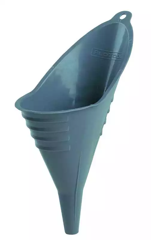 Entonnoir en plastique flexible pour les endroits peu accessibles