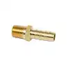 Raccord cannelé laiton Filetage 1/8 mâle NPT pour tuyau 10mm