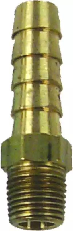 Raccords cannelés laiton filetage 3/8 mâle pour tuyau 10mm