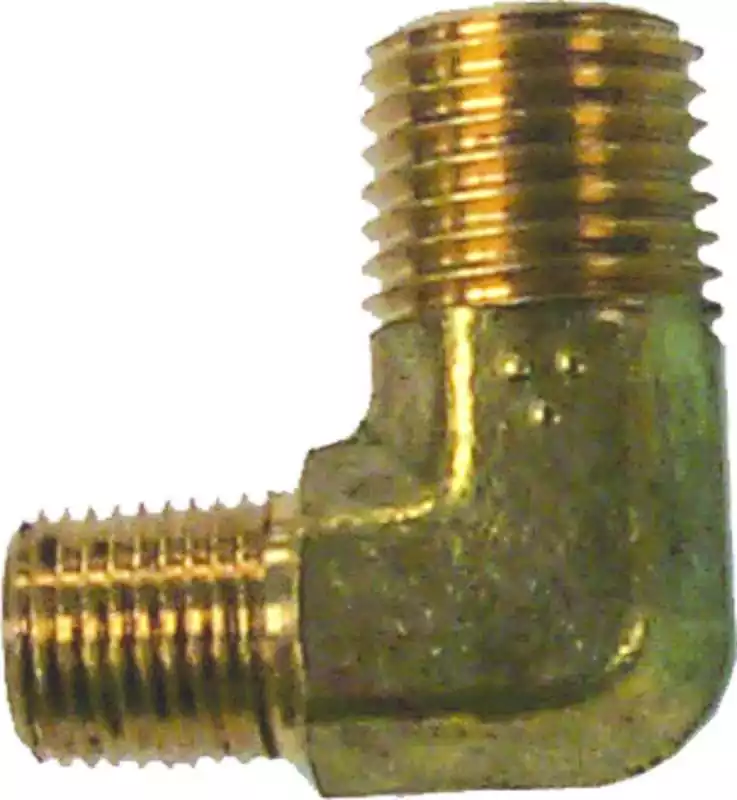Raccord coude 90 degre 1/8 mâle x 1/4 mâle NPT Raccord coude 90 degre 1/8 mâle x 1/4 mâle NPT