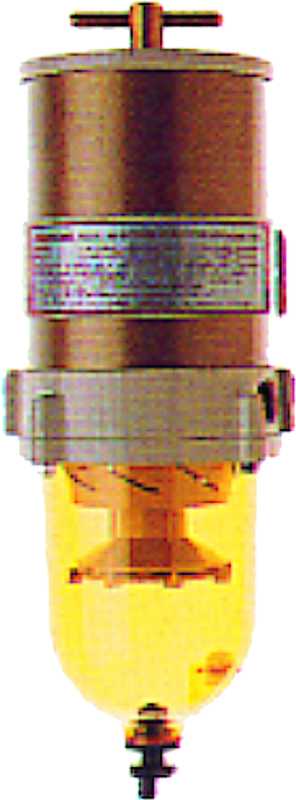 Filtre séparateur gazoil RACOR débit 341 L/H Filetage 7/8 UNF 