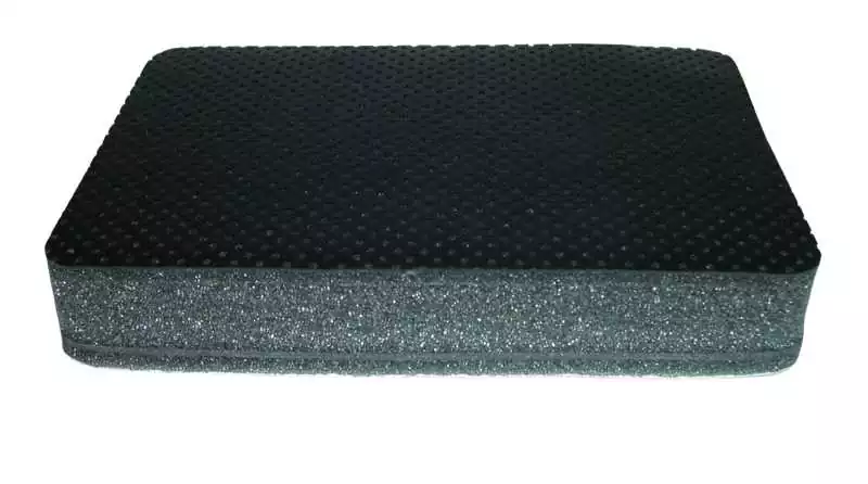 Plaque composite de mousse insonorisante 1.40 x 1.00m BLANC