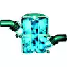 Waterlock NLP50 orientable 360 tuyau 51mm boite à eau échappement