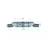 Waterlock Silencieux NLPH Horizontal diam 45mm boite à eau échappement