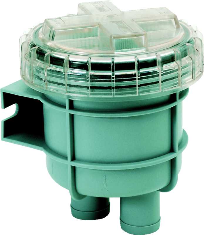 Filtres eau de mer 210 L/min Type 330 raccordement tuyaux diamètre 25mm