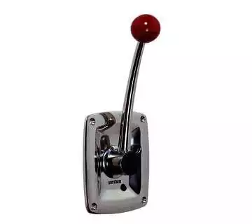 Commande moteur mono-levier pour installation sur le coté Commande moteur mono-levier pour installation sur le coté