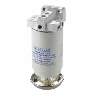 Filtres séparateur eau/carburant débit 380 L/H CE/ABYC simple 10 microns