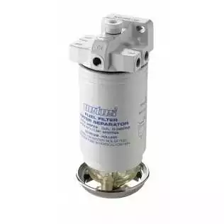 Filtres séparateur eau/carburant débit 465L/H avec pompe CE/ABYC simple 10 microns