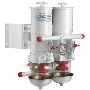 Filtres séparateur eau/carburant débit 681 L/H CE/ABYC 2 en ligne 30 microns