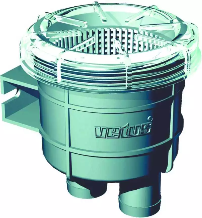 Filtres à eau de mer 120 L/min Type 140 raccordement tuyaux 19,1 mm