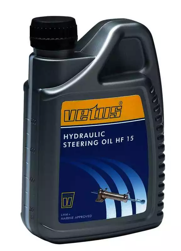Huile VETUS Hydraulique HT contenu 1 litre couleur neutre