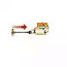 Accouplement flexible Type Bullflex 12 diamètre 200mm arbre 45mm