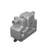 Waterlock plastique TYPE LP 30mm entrée fixe boite à eau échappement