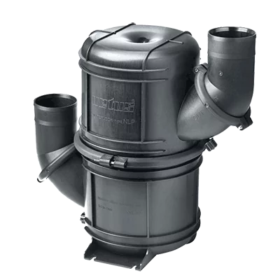 Waterlock HD synthétique noir type NLP60 diamètre 60mm avec entrée et sortie orientables