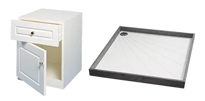 Panneau en Poly-wood, blanc, 1220 x 2440 x 12 mm
