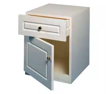 Panneau en Poly-wood blanc 1220 x 800 x 6 mm d'épaisseur